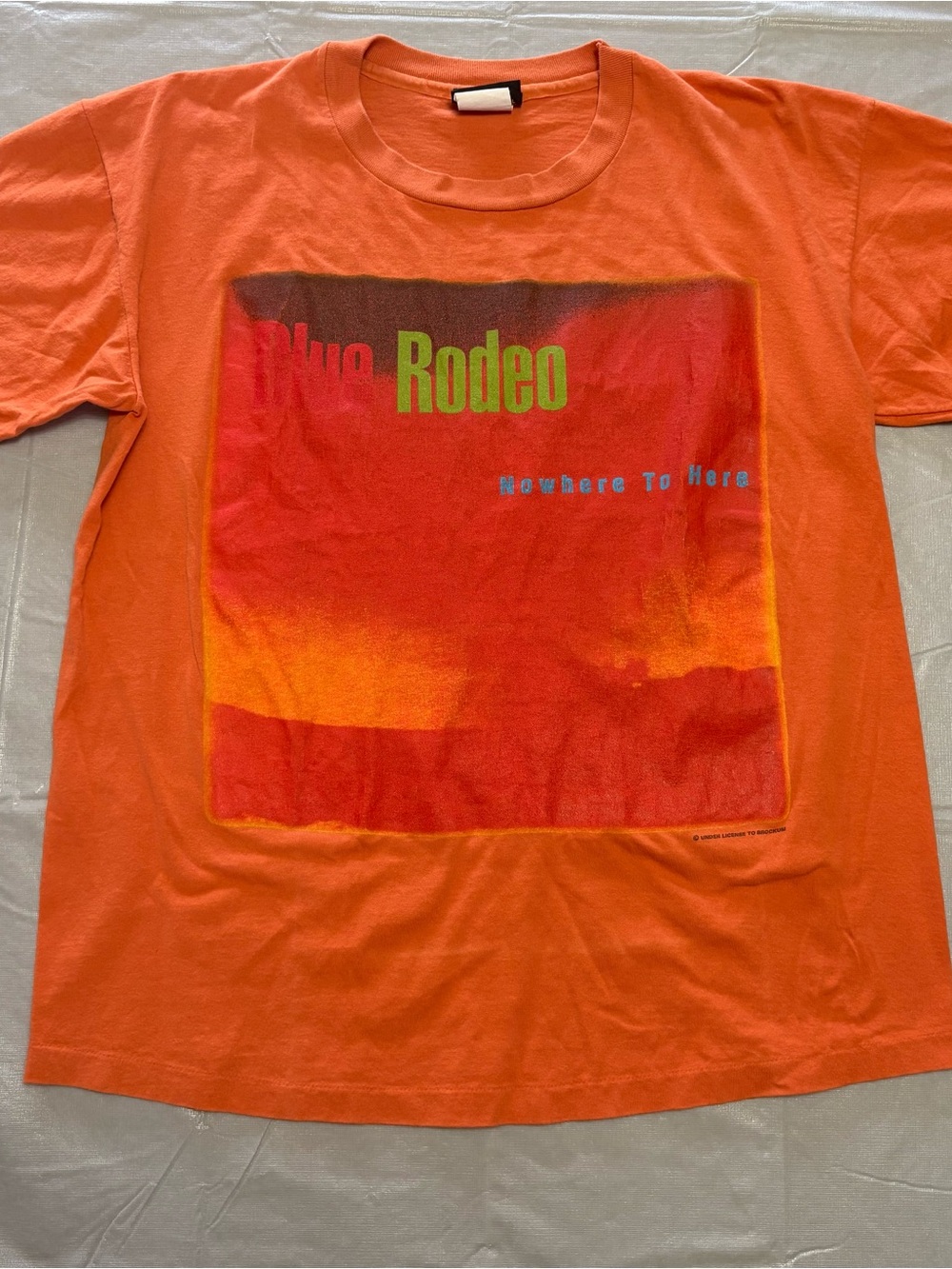 1994 Nowhere to Here Blue Rodeo Vintage Band Tee